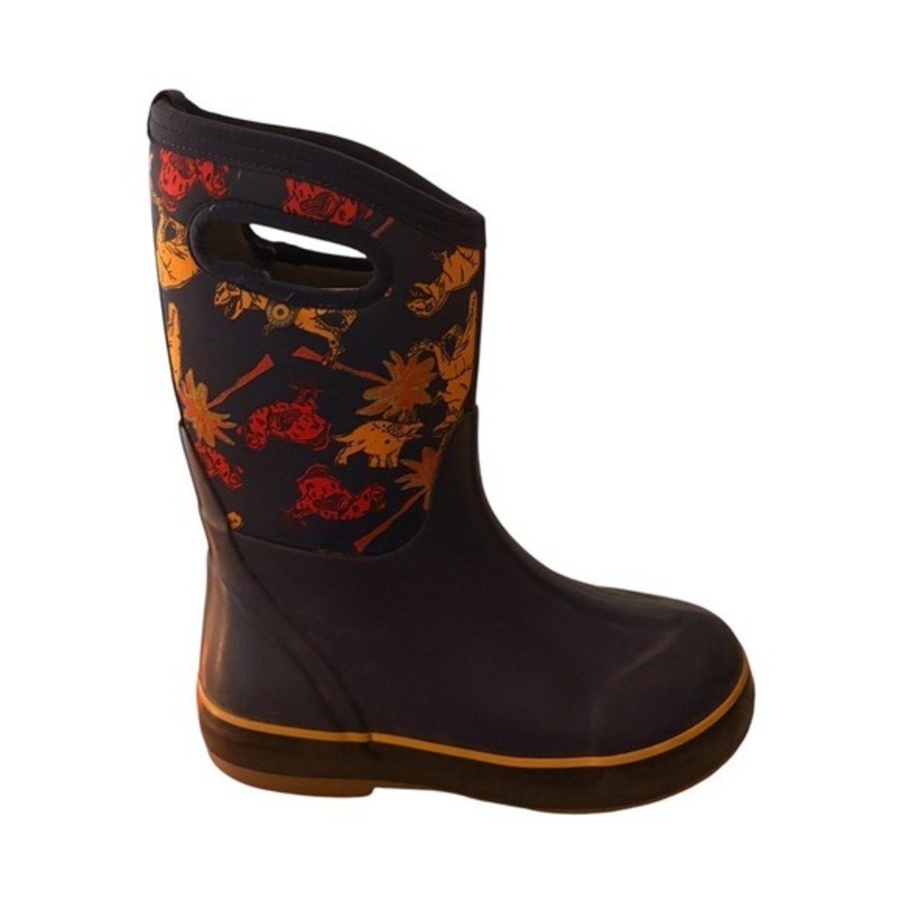 Bogs Classic II Dodo Dinosaur Waterproof Insulated Winter Rain Boots Youth 4